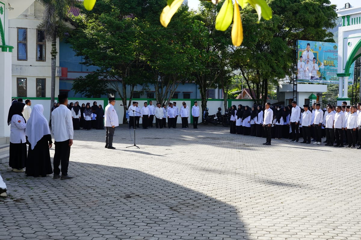 IAIN Takengon Gelar Apel Akbar dan Halal Bihalal, Rektor Ajak Sivitas Akademika Perkuat Integritas dan Jaga Semangat Ramadhan