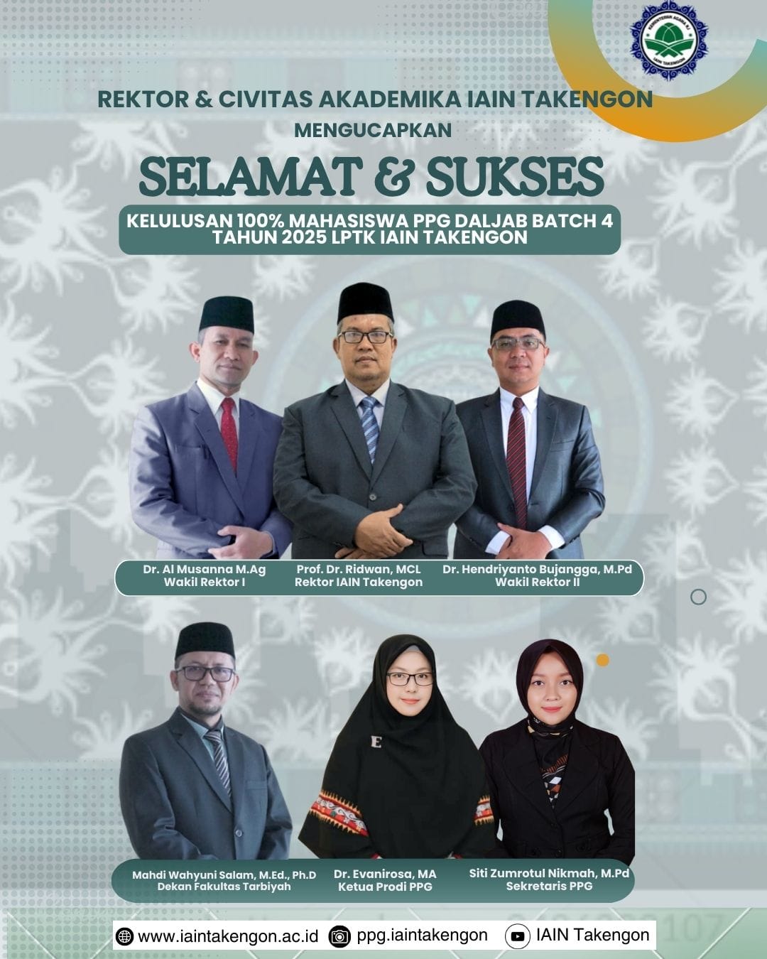 Berjuang di Tengah Bencana, Mahasiswa PPG IAIN Takengon Batch 4 Lulus 100%