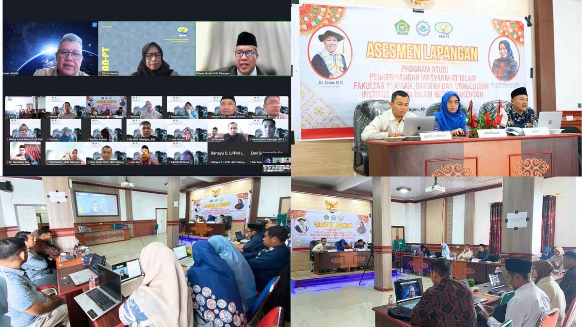 IAIN Takengon Perkuat Mutu Akademik, Prodi PMI Jalani Asesmen Lapangan BAN-PT Secara Daring