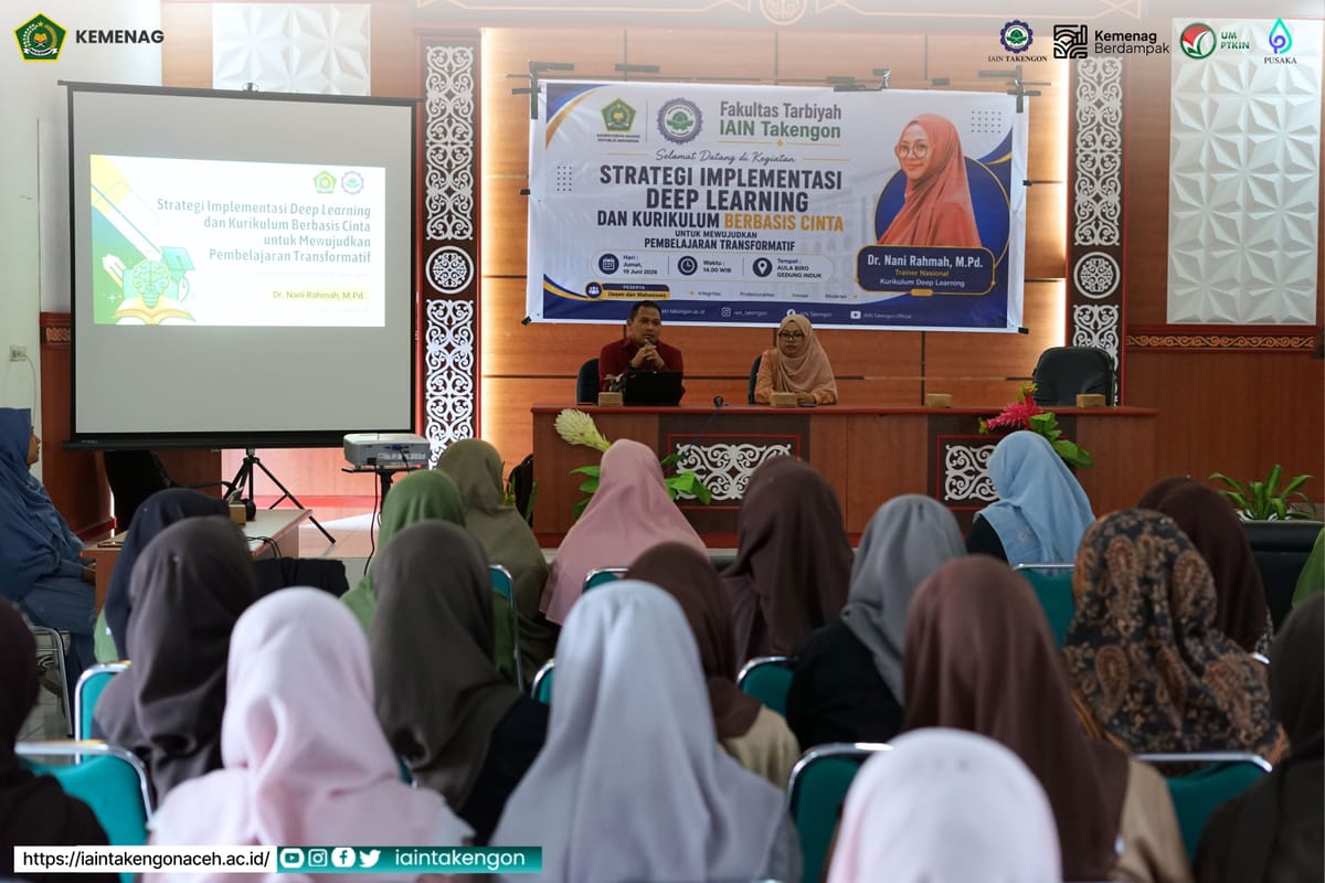 Fakultas Tarbiyah IAIN Takengon Gelar Pelatihan Strategi Implementasi Deep Learning dan Kurikulum Berbasis Cinta
