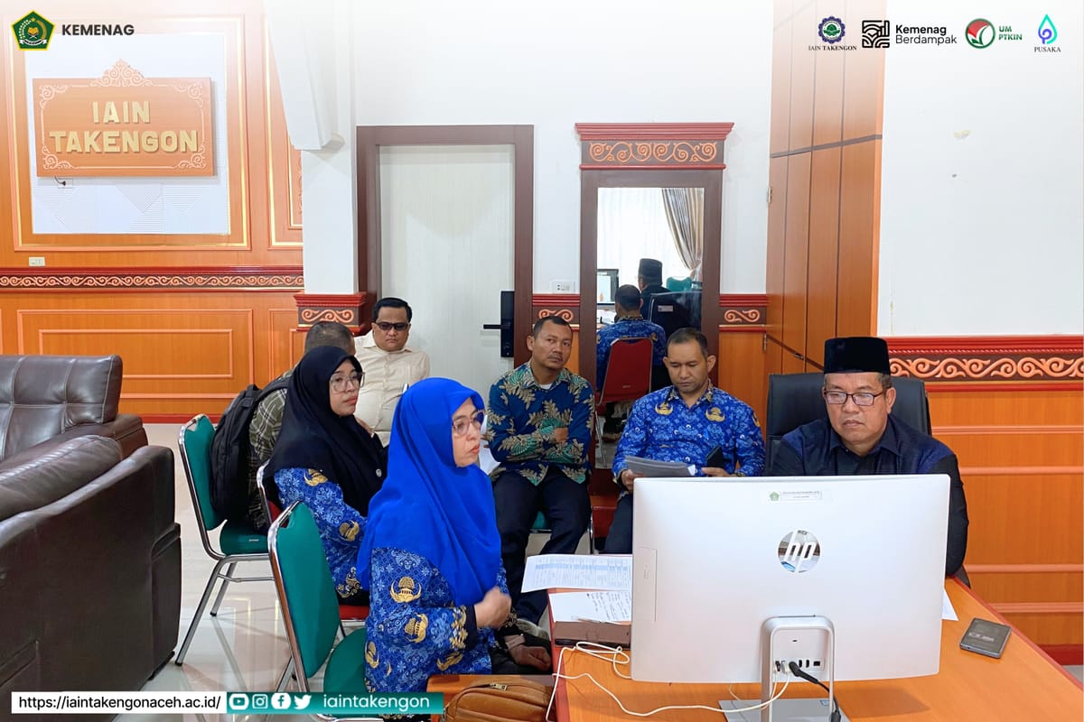 Rektor IAIN Takengon Ikuti Rapat Koordinasi Transformasi Kelembagaan PTKIN Menuju UIN