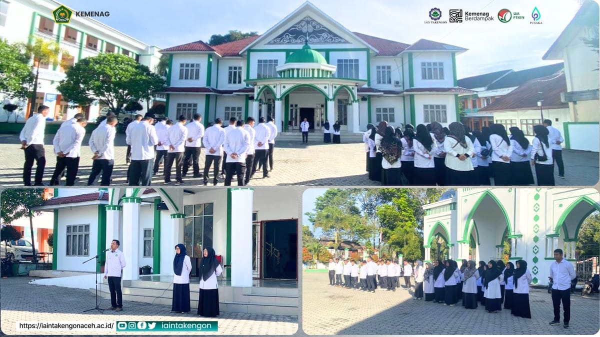 Apel Senin Pagi, Ketua LPPM IAIN Takengon Tekankan  Nilai Ibadah dalam Bekerja