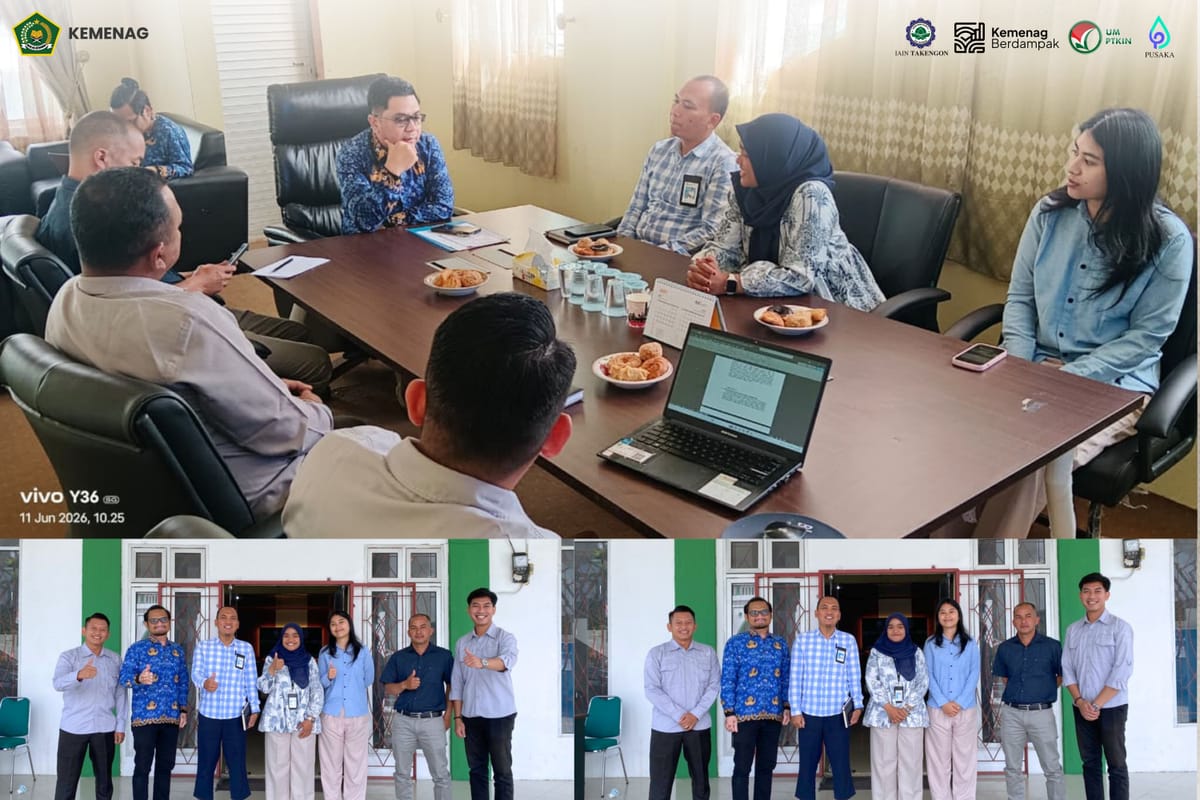 Perkuat Tata Kelola Keuangan Negara, KPPN Takengon Lakukan Monitoring, Evaluasi, dan Pendampingan di IAIN Takengon