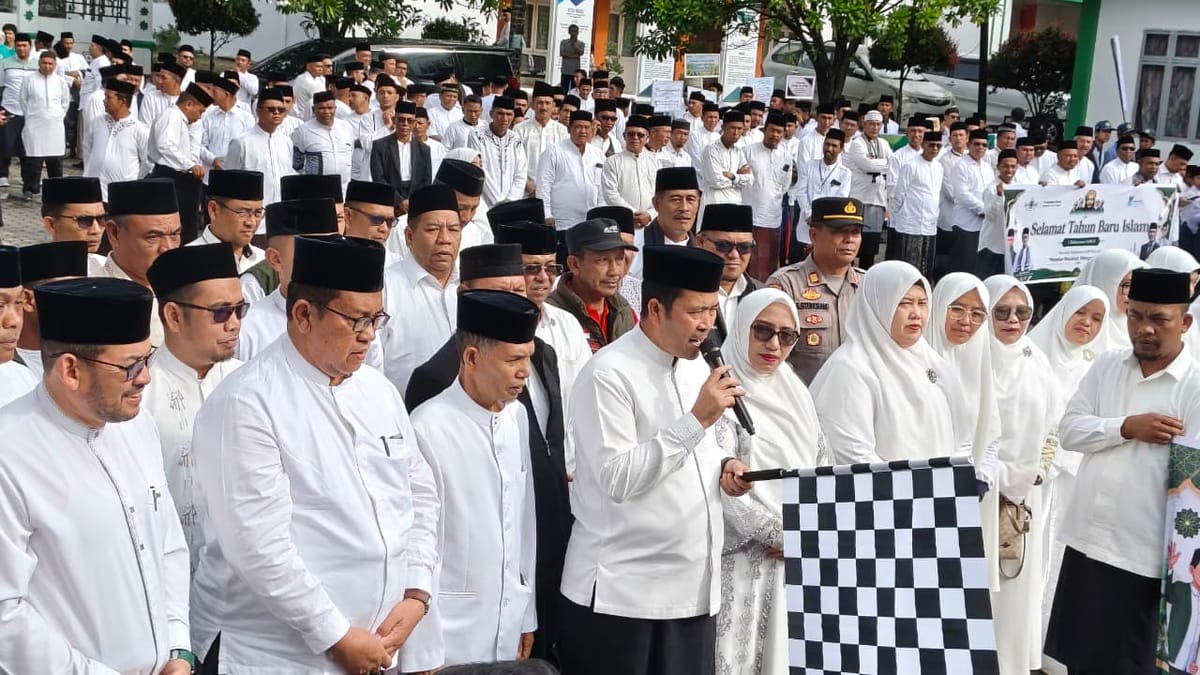 DWP IAIN Takengon Meriahkan Pawai Tahun Baru Islam 1448 H, Tebarkan Semangat Kebersamaan dan Kemaslahatan
