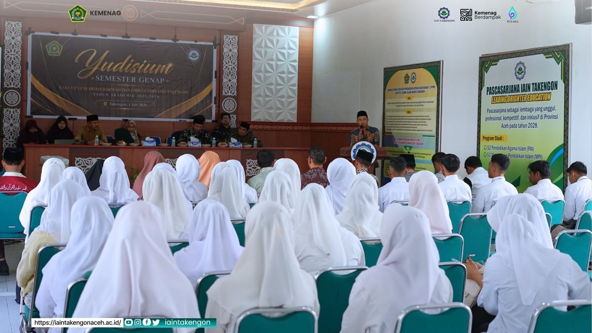 Yudisium FSDU IAIN Takengon: Saatnya Mengabdi dan Berkarya untuk Masyarakat