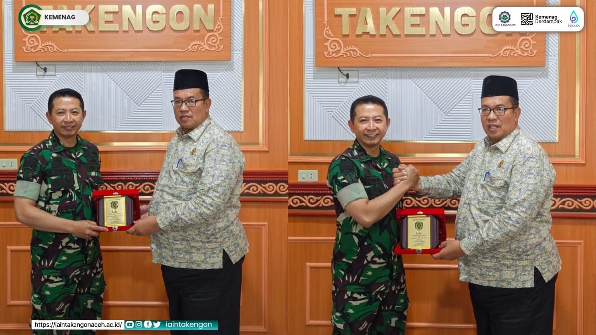 Rektor IAIN Takengon Terima Kunjungan Pamit Dandim Aceh Tengah yang Akan Menempati Jabatan Baru