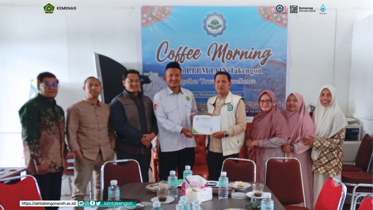 Coffee Morning LPPM IAIN Takengon Bahas Muslim Perbatasan Aceh–Sumut dan Resolusi Konflik Sosial