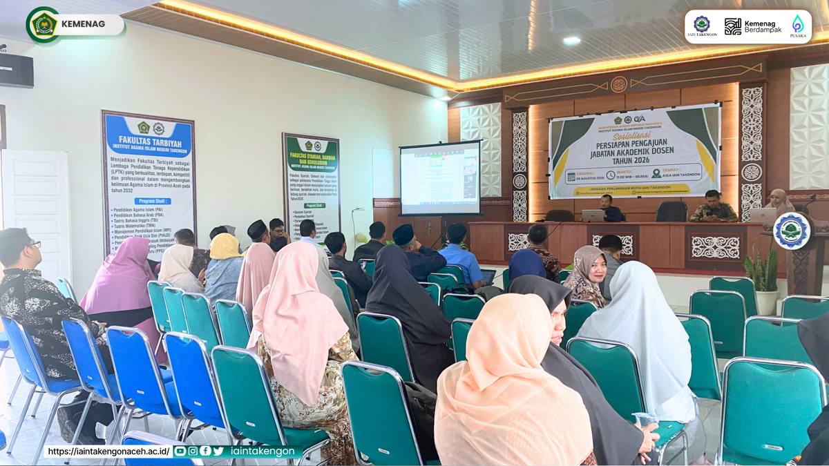 Perkuat Karier Akademik Dosen, IAIN Takengon Sosialisasikan Mekanisme Kenaikan Jabatan 2026
