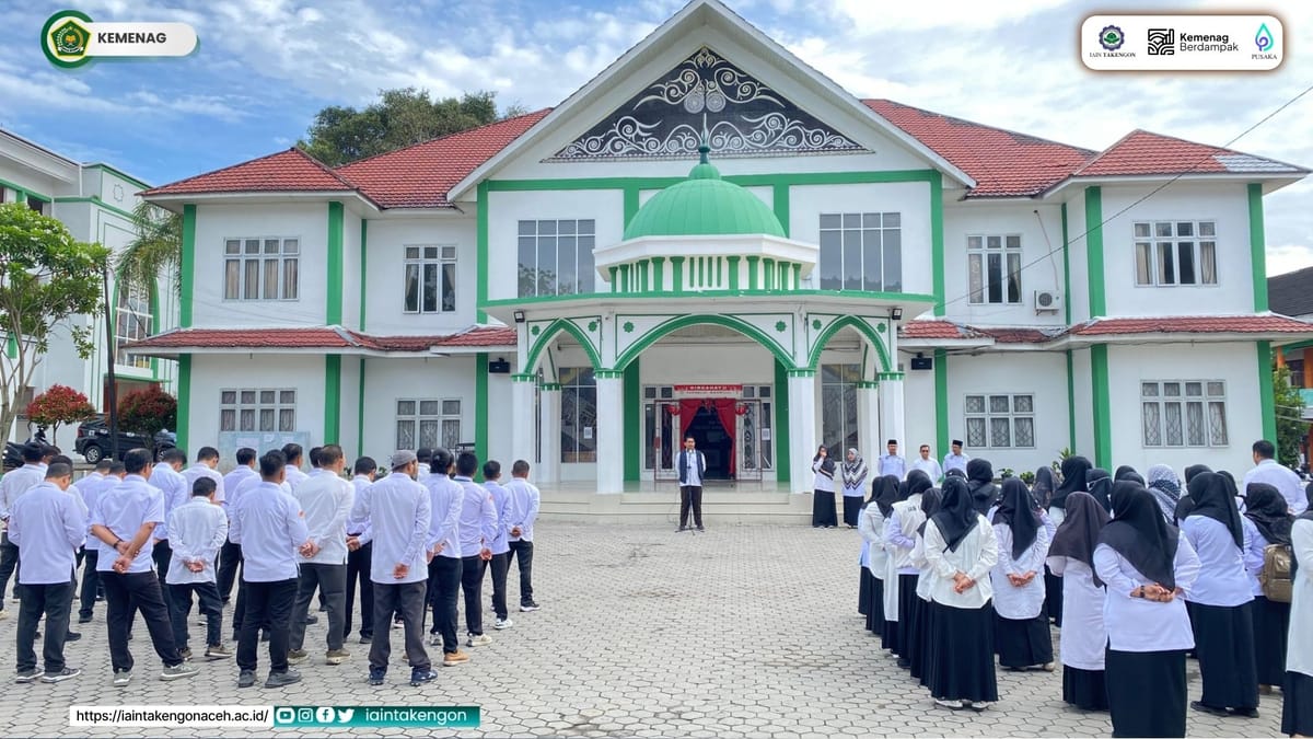 Apel Rutin Senin, IAIN Takengon Tekankan Penguatan Karakter dan Kompetensi Tenaga Kependidikan