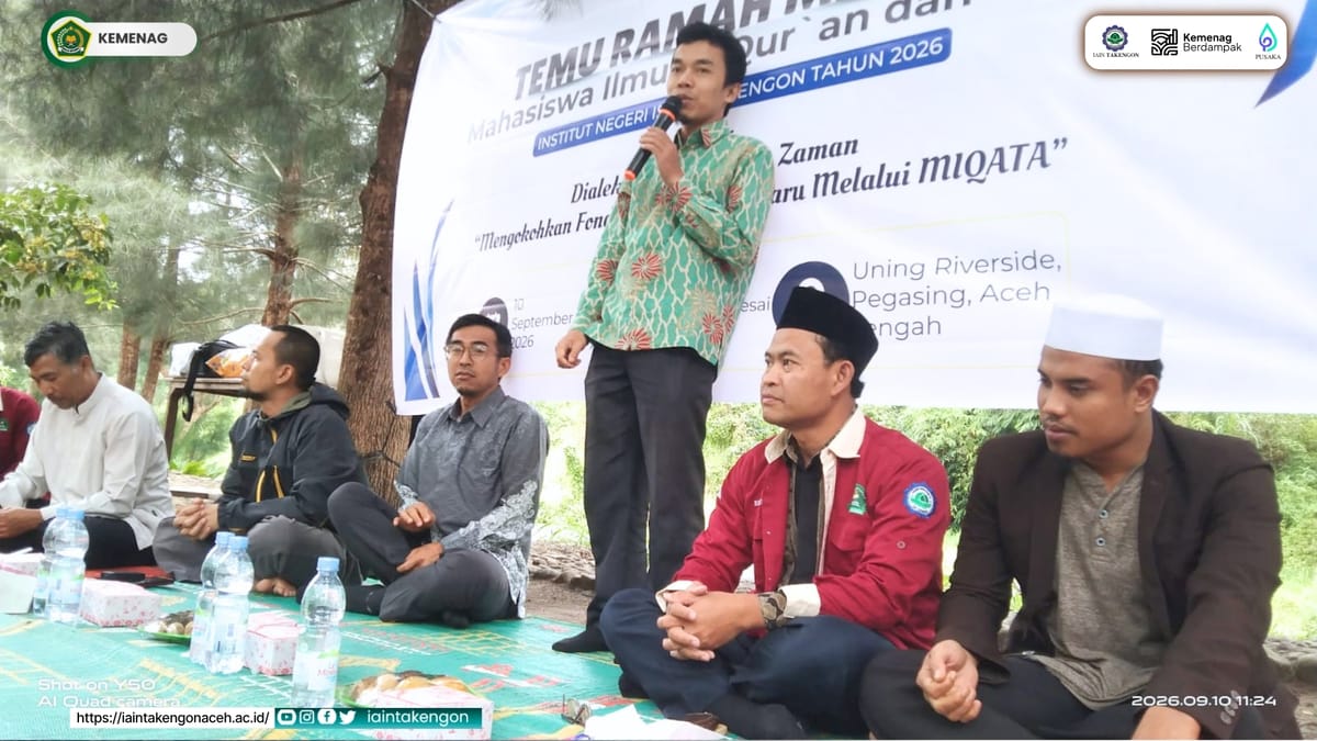 Temu Ramah Mahasiswa IAT IAIN Takengon Usung Tema “Dialektika Wahyu dan Zaman