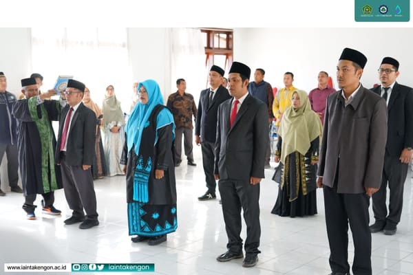 Perkuat Struktur Kelembagaan, IAIN Takengon Resmi Lantik Sejumlah Pejabat