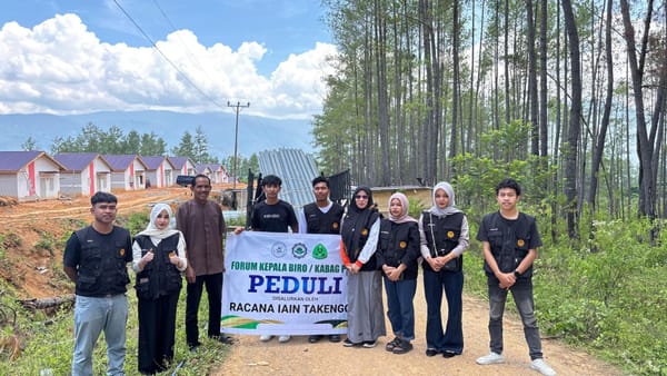 Forum Kabiro/Kabag PTKN Salurkan Bantuan Tahap I untuk Warga Korban Longsor di Linge
