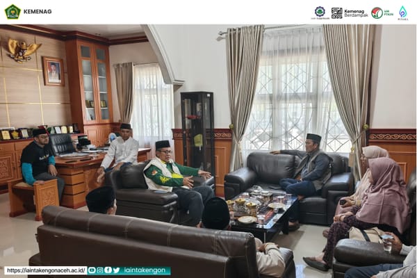 Rektor IAIN Takengon Terima Kunjungan Silaturahmi Bupati Aceh Tengah pada Momentum Idul Adha