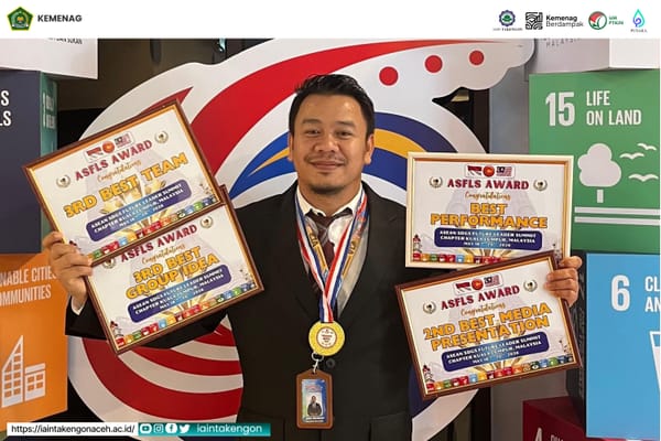 Dosen IAIN Takengon Raih Empat Penghargaan pada ASEAN SDGs Future Leaders Summit 2026