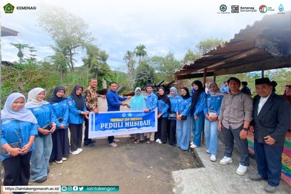 Forum Mahasiswa KIP-K IAIN Takengon Salurkan Bantuan untuk Korban Kebakaran di Desa Mutiara