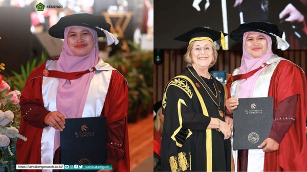 Dosen IAIN Takengon Raih Gelar Doktor dari University of Newcastle, Australia