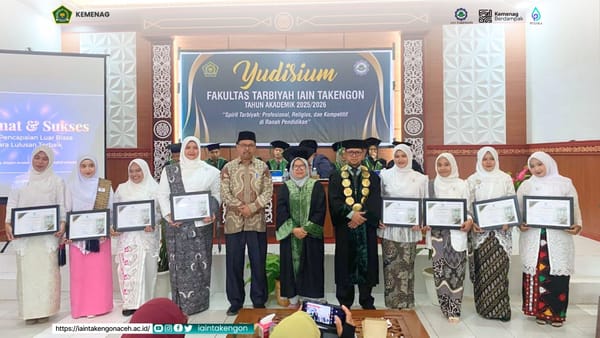 Fakultas Tarbiyah IAIN Takengon Berikan Penghargaan kepada Lulusan Terbaik Yudisium 2025/2026