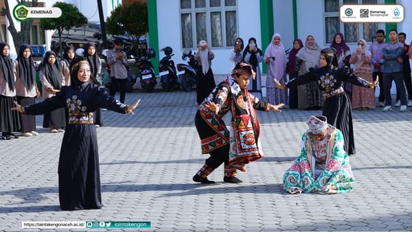 Disambut Tari Guel, Tim Asesor Akreditasi Resmi Mulai Asesmen Lapangan Prodi PGMI dan KPI di IAIN Takengon