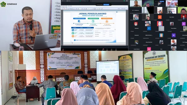 LPM IAIN Takengon Sosialisasikan Pelaporan BKD Berbasis Sister Cloud
