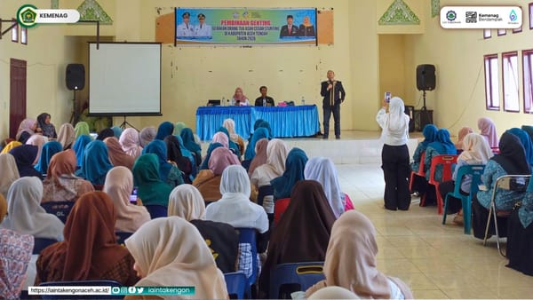 Wakil Rektor I IAIN Takengon Paparkan Strategi Gerakan Orang Tua Asuh Atasi Stunting di Aceh Tengah