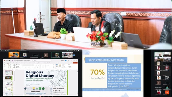 Perkuat Ketahanan Nasional di Era Digital, LPPM IAIN Takengon Gelar Webinar Nasional Moderasi Beragama