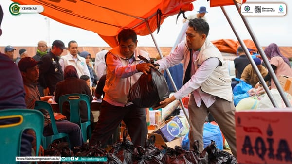 IAIN Takengon Salurkan 47 Paket Bantuan untuk Korban Kebakaran Pasar Jagong Jeget