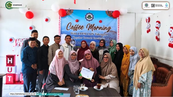 Coffee Morning LPPM IAIN Takengon Angkat Kisah Inspiratif Perjuangan 'Ph.D. Mom' di Australia