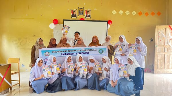 Cegah Bullying di Sekolah, Mahasiswa PPKPM IAIN Takengon Gelar Sosialisasi di SMAN 18 Takengon