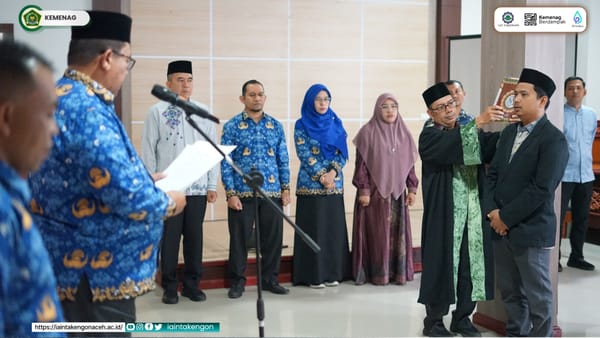 IAIN Takengon Lantik Pejabat Struktural dan Fungsional, Rektor Tekankan Profesionalisme dan Pengembangan Kompetensi